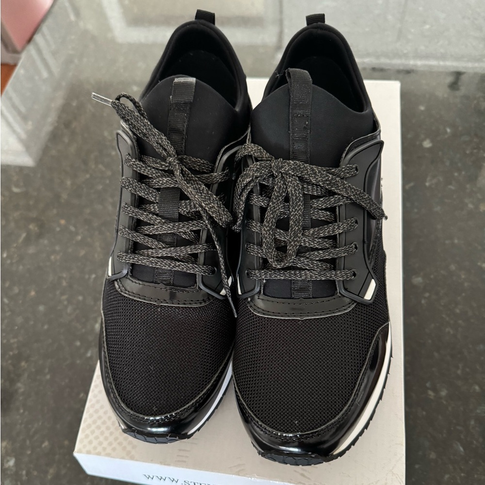 Black Steve Madden sneakers
